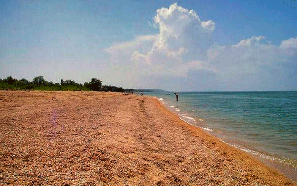 Голубицкая: бескрайние песчаные пляжи